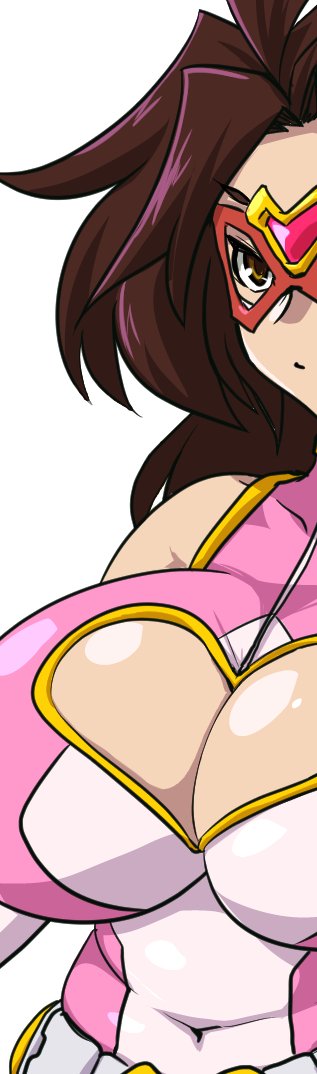 コミッションのうひん。
オリジナルヒロインのデザインでした。 