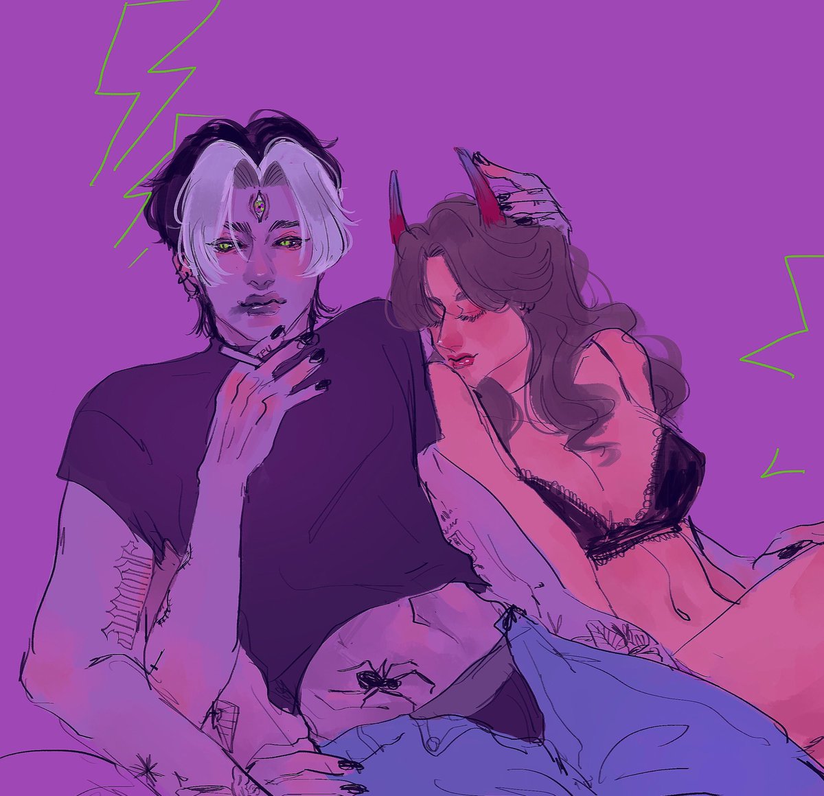 Roxanne_MPC's tweet photo. ( ร็อกซานน์ร่างซีกับบอทปีศาจสาวของเขา ⚡️🥺💓) https://t.co/yytF6AncTU