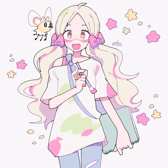 推しに推しの服着せた 