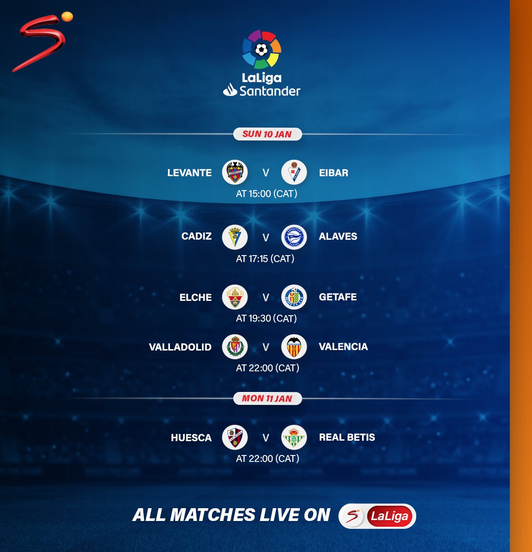 DStvNg's tweet photo. Back to back #LaLiga action served hot!🔥⚽

Reconnect now!
#WorldsBestFootball https://t.co/QnkXd453dO