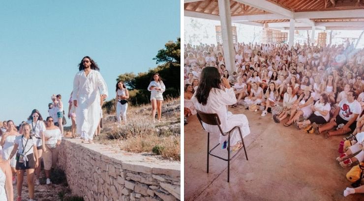 Lauren McKenzie on Twitter: "Thinking about the Jared Leto cult where he cosplays as white Jesus