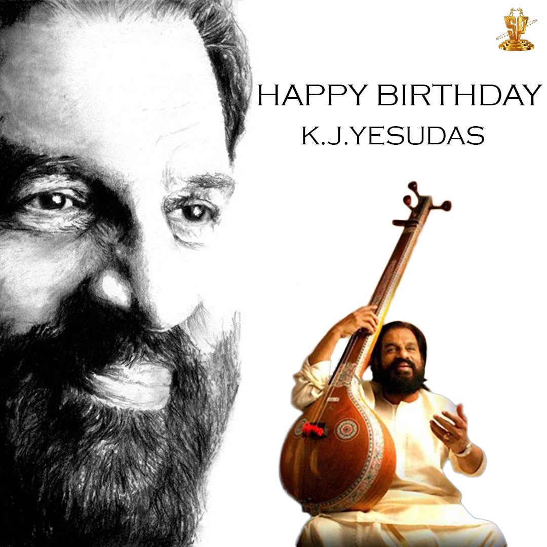 Happy Birthday to  k.j.Yesudas garu 