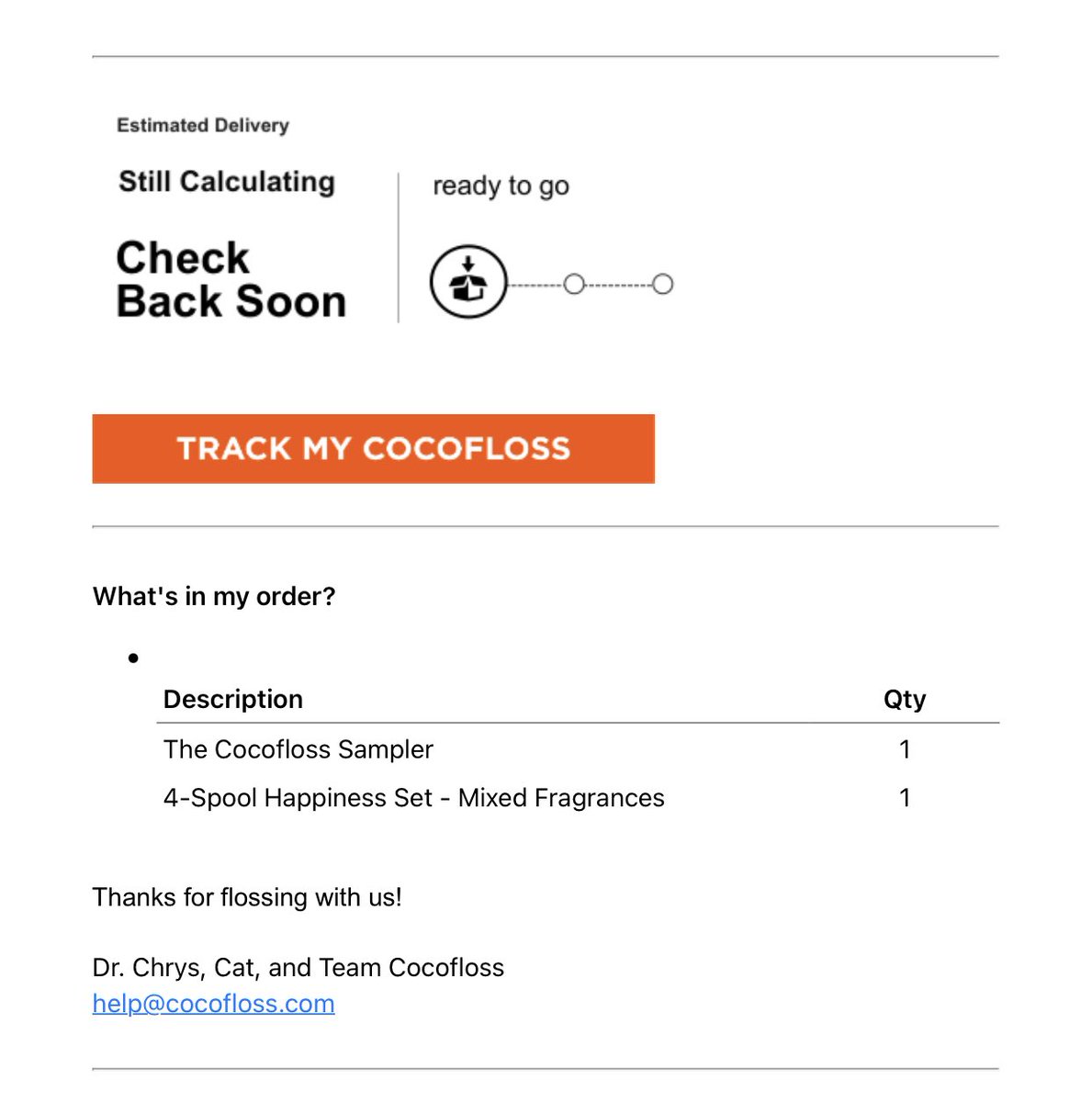 YoMelsey's tweet image. Yay my @getcocofloss order is on the way! #cocofloss #loofahforyourteeth #trythem #giftthem