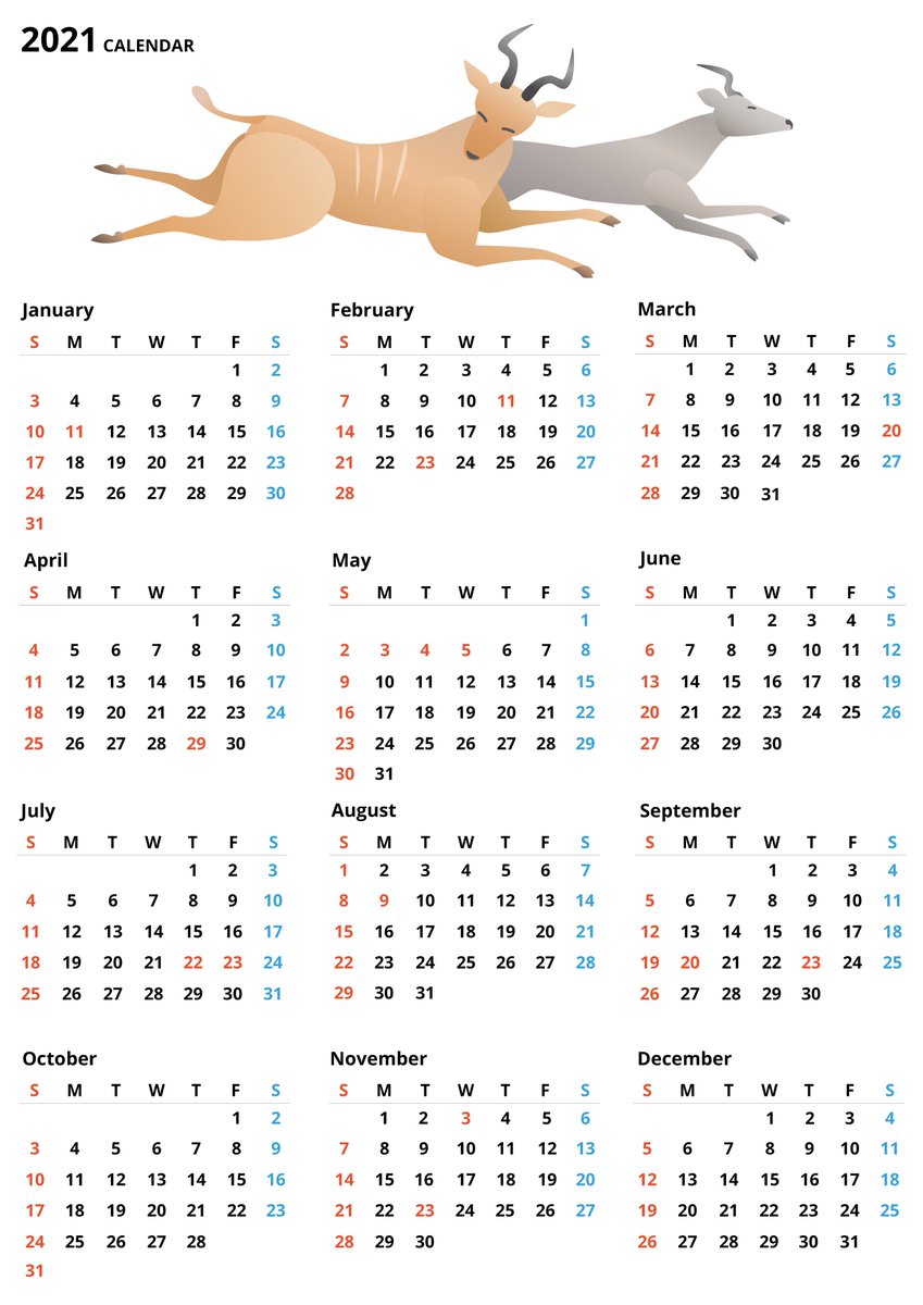 無料カレンダー