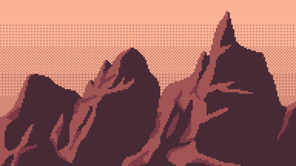 ___LeKSuS___'s tweet photo. Alright, I'm finally here. I suck at drawing landscapes (and drawing at all, lol), but I tried my best here. Be sure to criticize and point out mistakes if you see any😃
theme: #landscape
palette: #cherrybear
#lospecdailies #pixelart https://t.co/4O7RUDWJXN