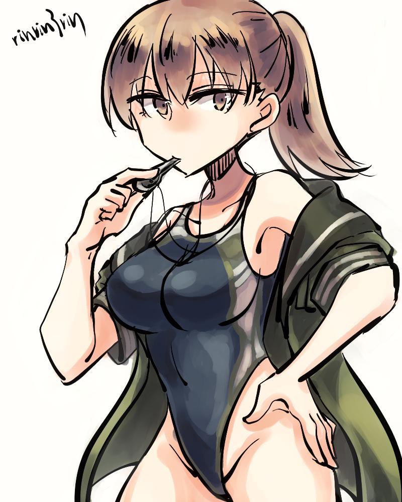 #くそ寒いので水着絵を貼る
大北、二航戦、夕立
夏になったらまた水着絵いっぱい描きたい! 