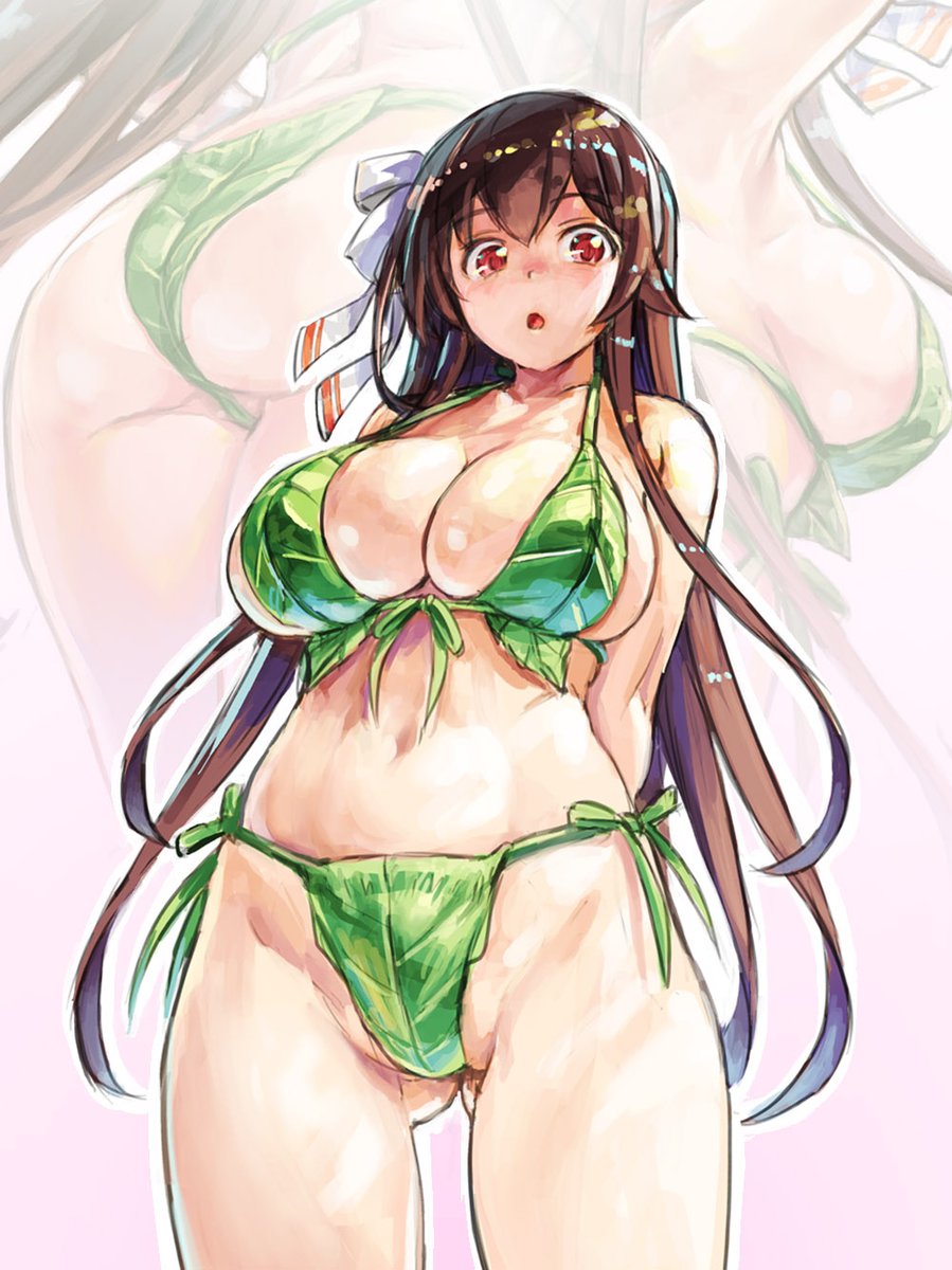 #くそ寒いので水着絵を貼る
Vtuber① 