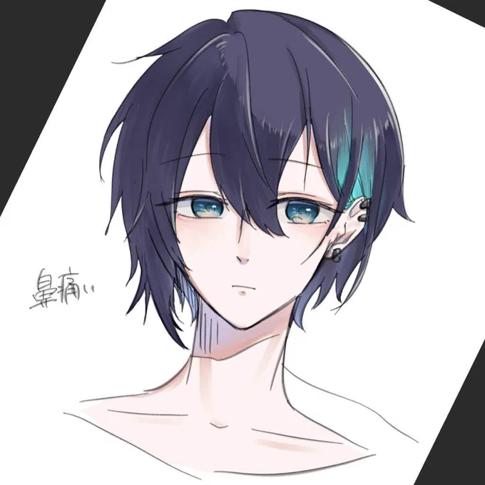 とりあえず過去絵 見事に顔しか描いてない 