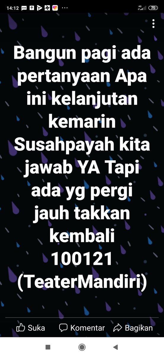 putuwidd's tweet photo. Mereka yang pergi jauh bukan tak kembali hanya mengendap dalam hati Mari berikan atmosfir yang nyaman dengan menunjukkan kita yang ditingalkannya meskipun pastilah masih gamang tanpa kehadirannya tetapi harus terus mengalir https://t.co/eu4q5MC4EJ