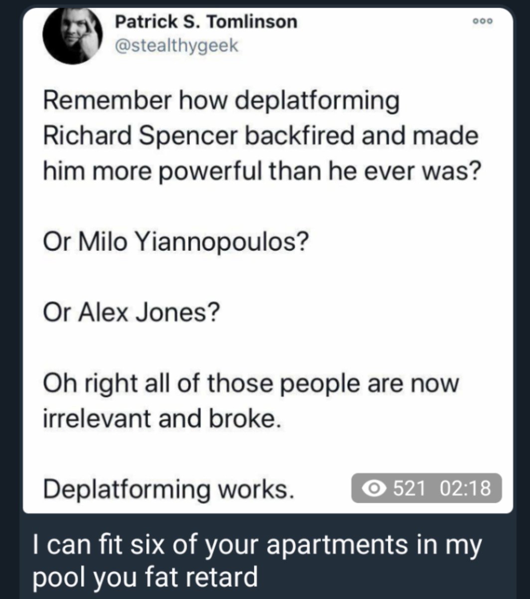 Gavin Miles tweet media