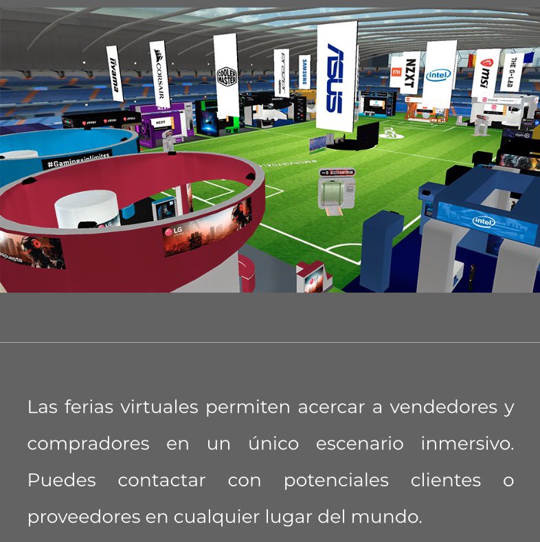 Empezamos 2021 con #feriasvirtuales #eventosvirtuales #congresos3d en nuestras plataformas con avatares para relacionarse en este nuevo #marketplace