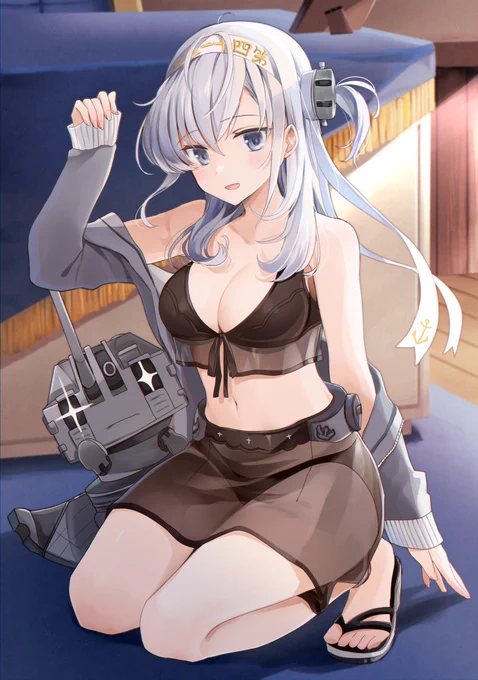 #くそ寒いので水着絵を貼る 