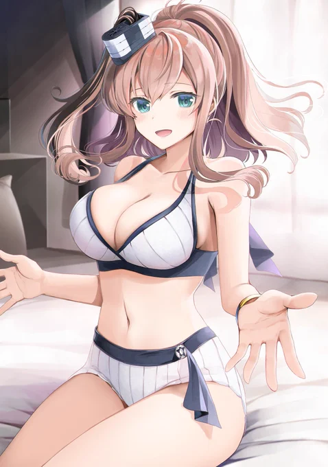 #くそ寒いので水着絵を貼る 