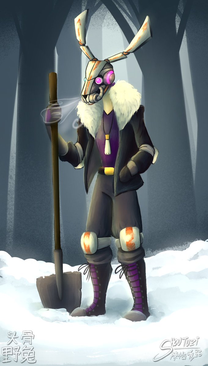 TheSkullHare's tweet photo. Hi I'm Shou I do Art and am working on a game (solo dev) because I desire nothing more in life than being a simple creature. I also like horror and junk but that's not apparent here- Oh and the game has a sword lesbian. Thanks for coming to my ted talk #BOOSTALONGMINI #BOOSTALONG https://t.co/cgijipGPkW