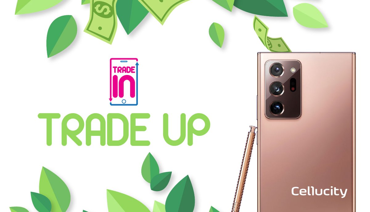 Cellucity's tweet photo. Trade-In, Trade-UP for the New Year.
Get up to 50% off your next Samsung when you Trade-In.

Pop-in at any Cellucity store and trade-in yours today!
Store-locator -  https://t.co/NA4eJvu31s 

@samsungsa @samsungmobilesa

#trade_in #exchangeforchange #save #cellucity https://t.co/iC1tVNuld3