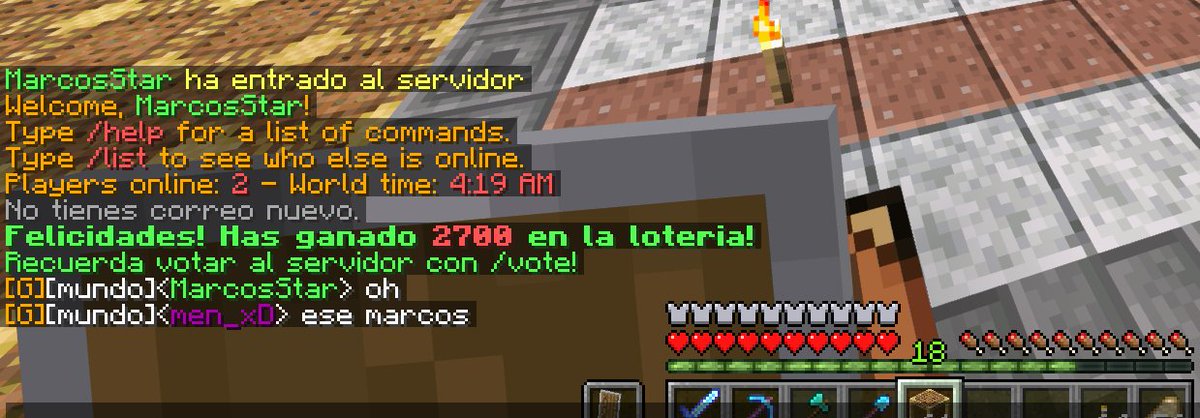 MarcosStarGamer's tweet photo. Buenos días :D 
@Minecraftmundo https://t.co/906T5pTLEV