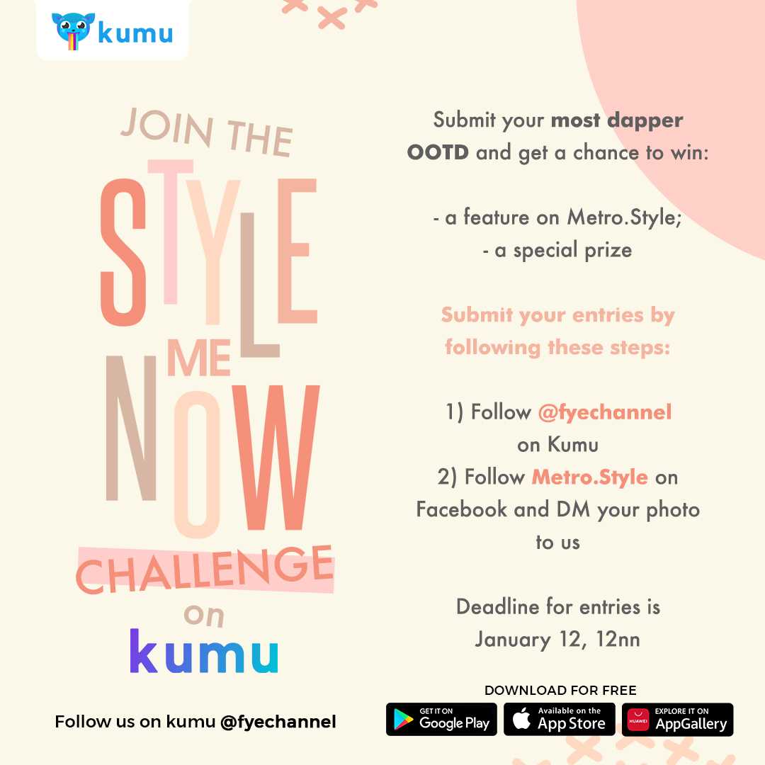 metrochannelph's tweet photo. We’re featuring top Mens’ stylist #DavidMilan on the next #StyleMeNow! Discover tips and tricks on how to nail trends or even just to dress better this year. Send us your most dapper OOTDs and get a chance to co-host the show and win a feature on https://t.co/LWJjzo0KAh! https://t.co/GuMnxAa4C8