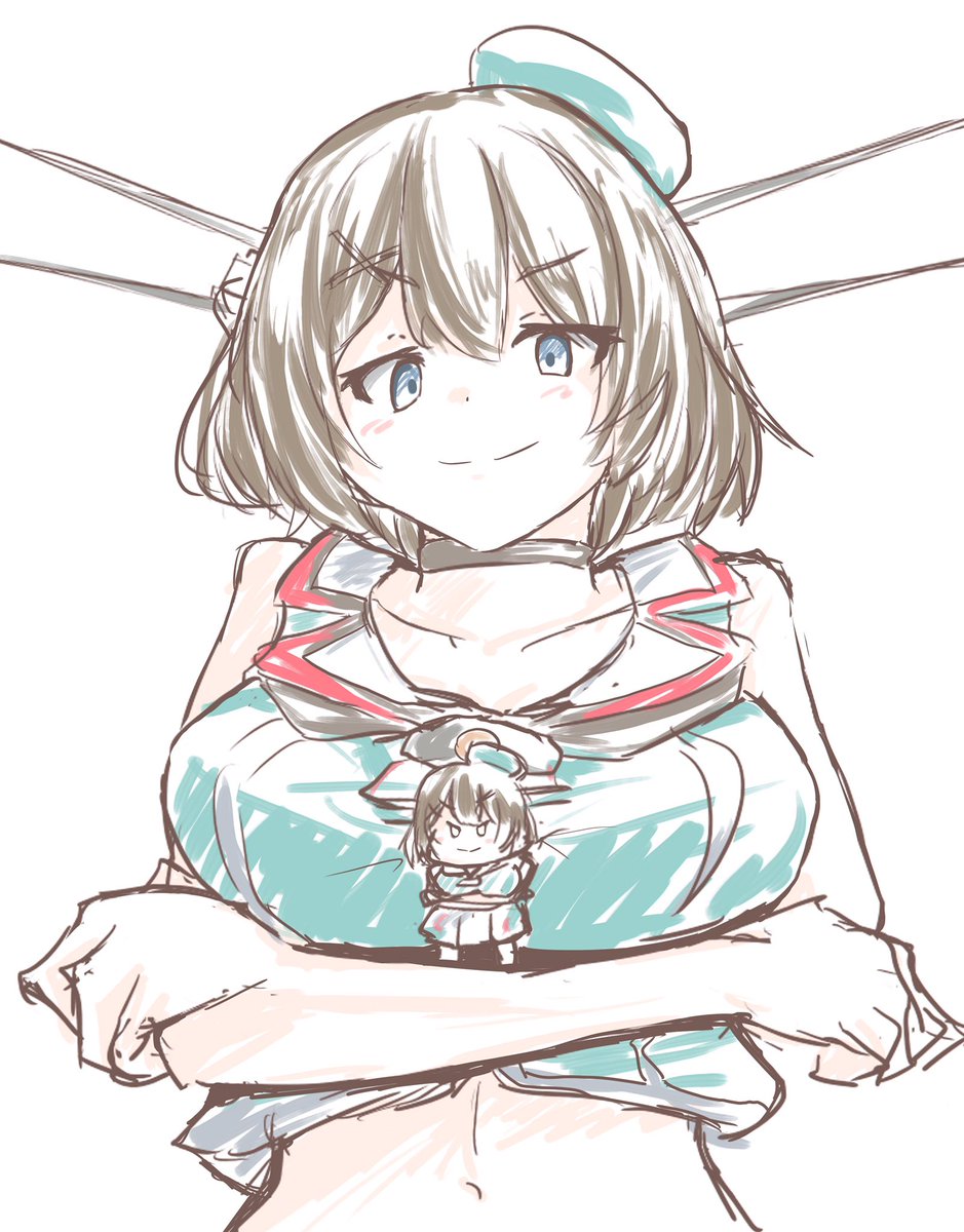 摩耶(艦これ) ,maya_kai_ni_(kancolle) 「まやさま らくがき 」|さあもん@残4件のイラスト