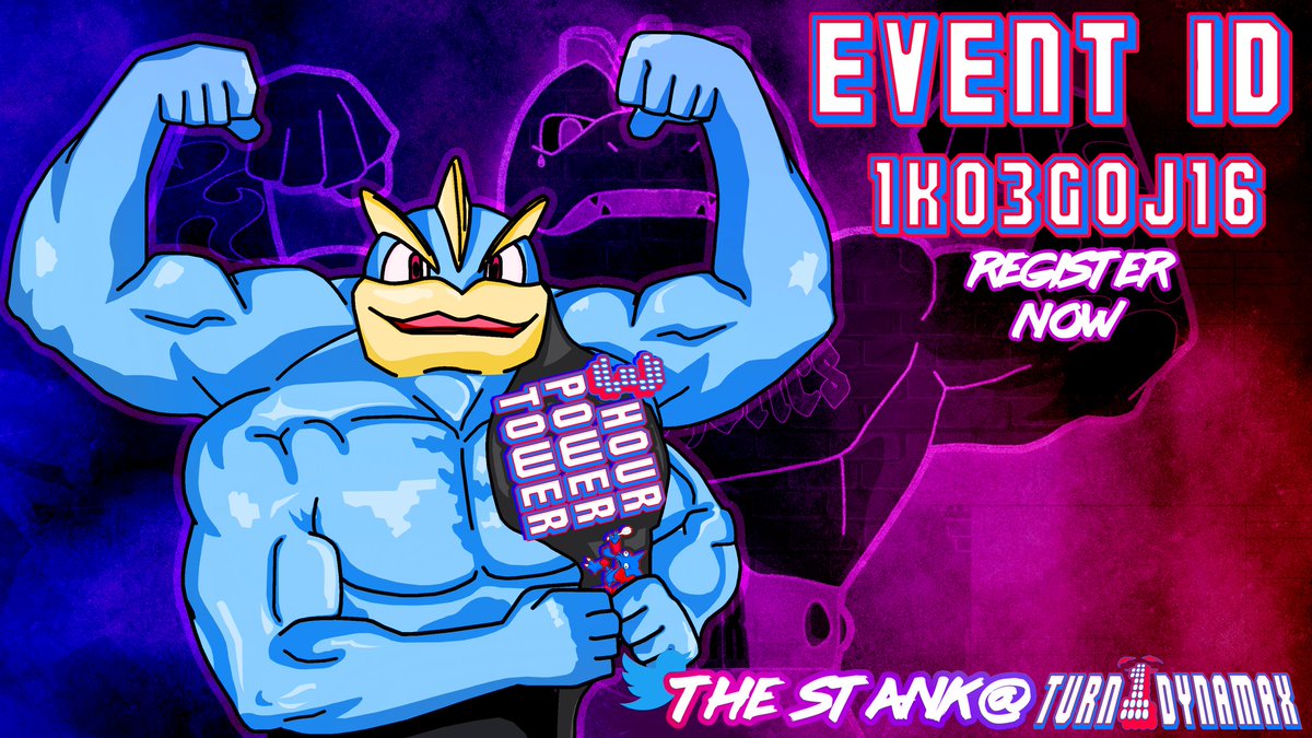 CHAMPAHOLICS's tweet photo. Today is Sun-Jan10, which means registration begins now and will be open until the start of the event.. 👀 peep the Event ID, VGC Series 7, OPENTOALL, Top3Payout, see pinned tweet. #Pokemon #pokemonswordshield #PokemonVGC #VGC #VGCseries7 #Series7  #CHAMPAHOLICS #3HourPowerTower https://t.co/nDMY78VhGo