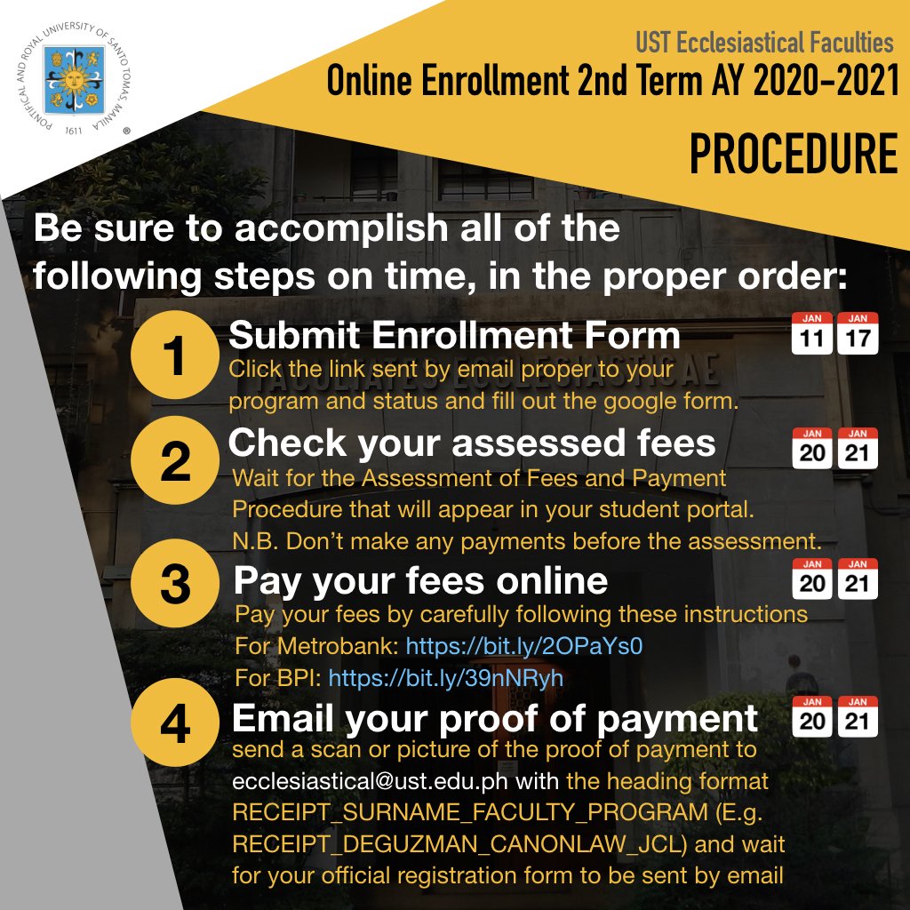 Please keep in mind these important dates, procedures and reminders to help ensure a smooth and orderly online enrollment for everyone.