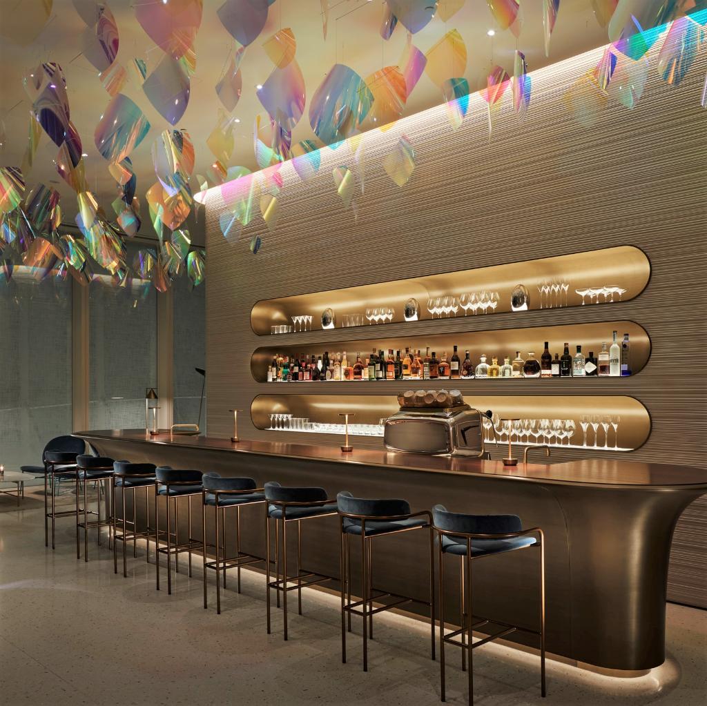 Louis Vuitton on X: Have a seat. The bar at Le Café V inside the  #LVMidosuji store in Osaka, Japan is the perfect place for a coffee break.  Discover more at