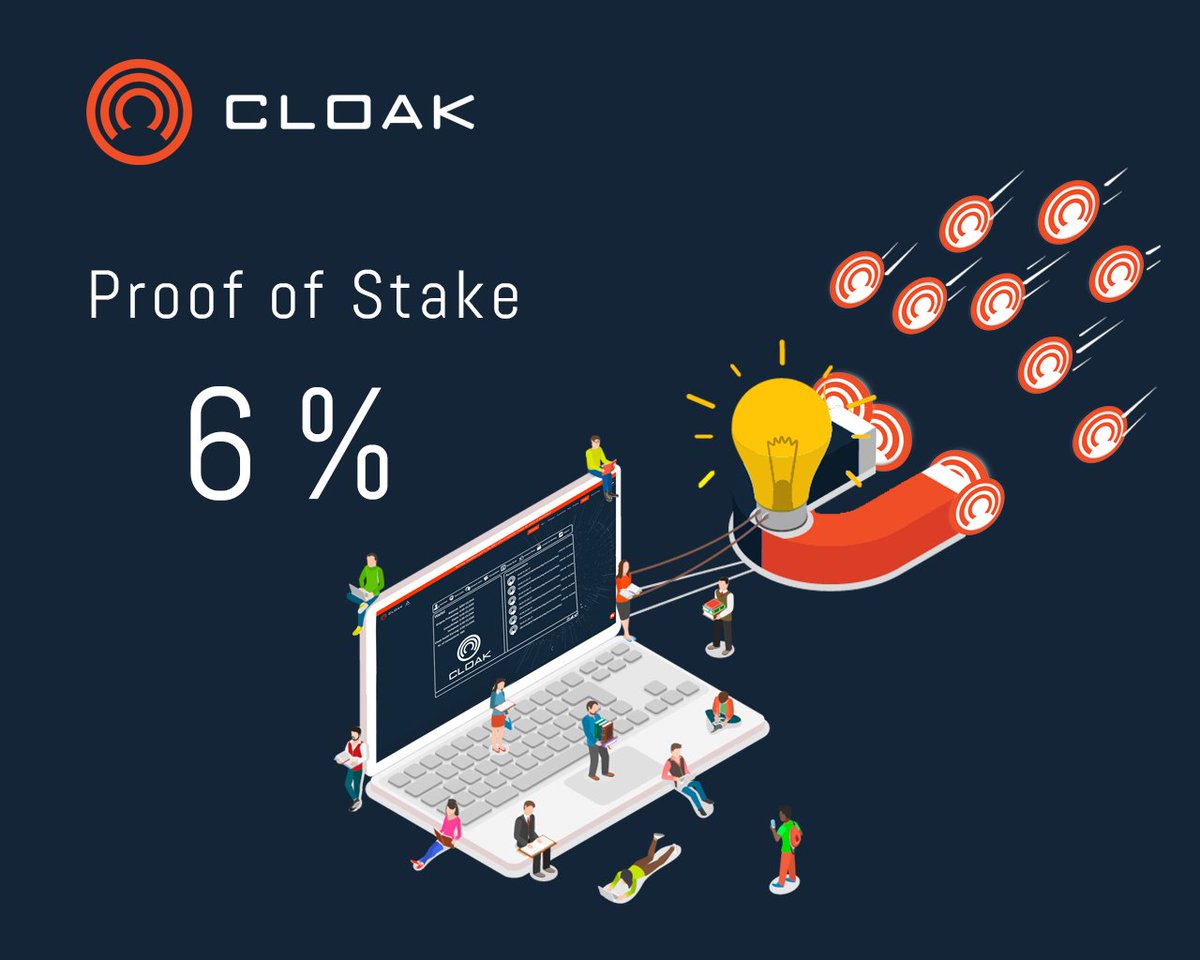 starttanky's tweet image. What means staking&amp;amp; How can I stake cloakcoins?
#Coins can participate in Cloaking operations, by allowing your wallet running in staking mode witch passively assist and earn significant rewards over time

#Privacy #BeYourOwnBank #HODL #buycloak #investInCloakcoin