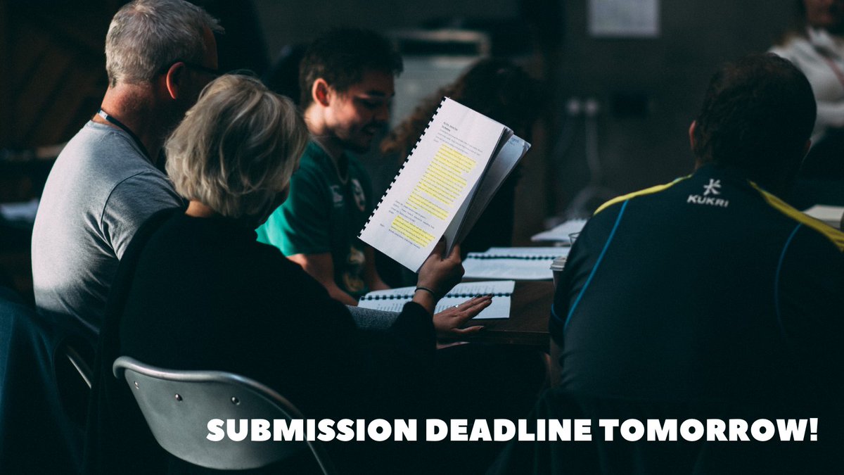 LyricBelfast's tweet photo. Submissions for our #NewPlaywrightsProgramme 2021 close tomorrow!
The programme is open to all new and emerging playwrights interested in developing a new full-length play with the guidance of the Lyric’s Literary Manager.
Get involved: https://t.co/6LMaLzgF5m https://t.co/AwTox7VKB3