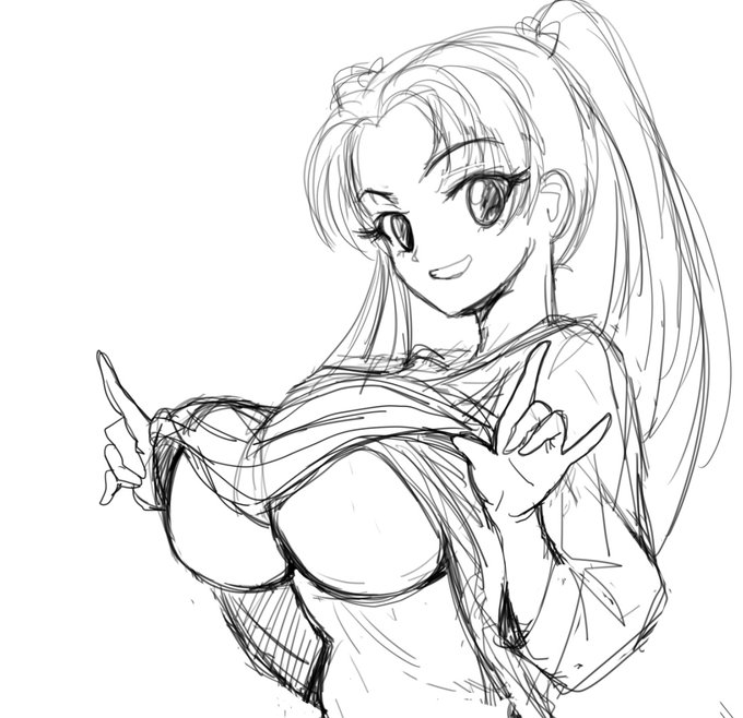 今夜も現在作業中のskeb依頼絵の進捗で〜す。
今回はお色気ネタ絵ですww (おっぱいいっぱい絵になる予定) あ、あくまで健全絵の方向です😌👍 