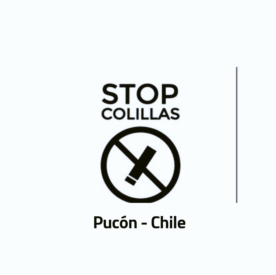 Un gesto, puede cambiarlo todo. Solo hazlo. #Pucón♻️  te invita.
👉 #StopColillas