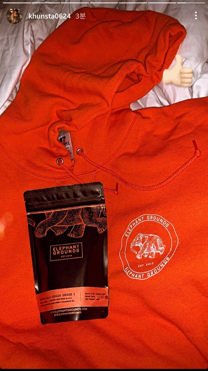 DRKang817's tweet photo. 210110 쿤스타그램
another RED hoodie
#ElephantGrounds
#HongKongFoodieStory https://t.co/I2EcZlGj3b