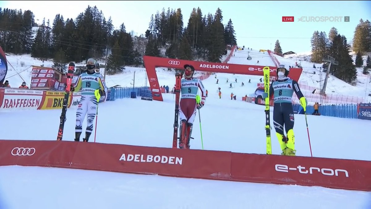 ParallelTrails's tweet photo. YES @daveryding - 3rd in the World Cup slalom in #Adelboden 👊🏼💪🏼 #skiing #podium https://t.co/R0F9o2Zy1R