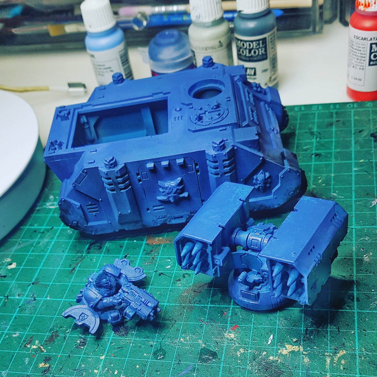 Preparando apoyo pesado!!