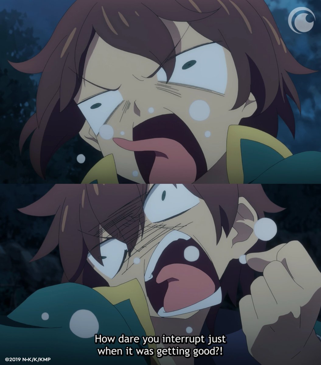 Konosuba - Kazuma Rage Mode 🔥