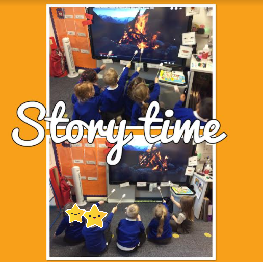 EYFSGateway's tweet photo. On Friday in our Early Years bubble @GatewayFCAT the children enjoyed a winter's tale enjoying marshmallows and hot @vimto #EYFS https://t.co/poCXkjUb5J