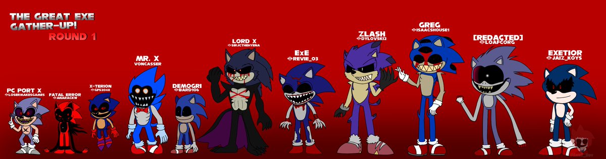 Goober EXE Sonic's Credit 2 @RayArtA_R in 2023