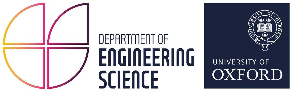Logo for Oxford University and the Oxford University Department of Engineering Science