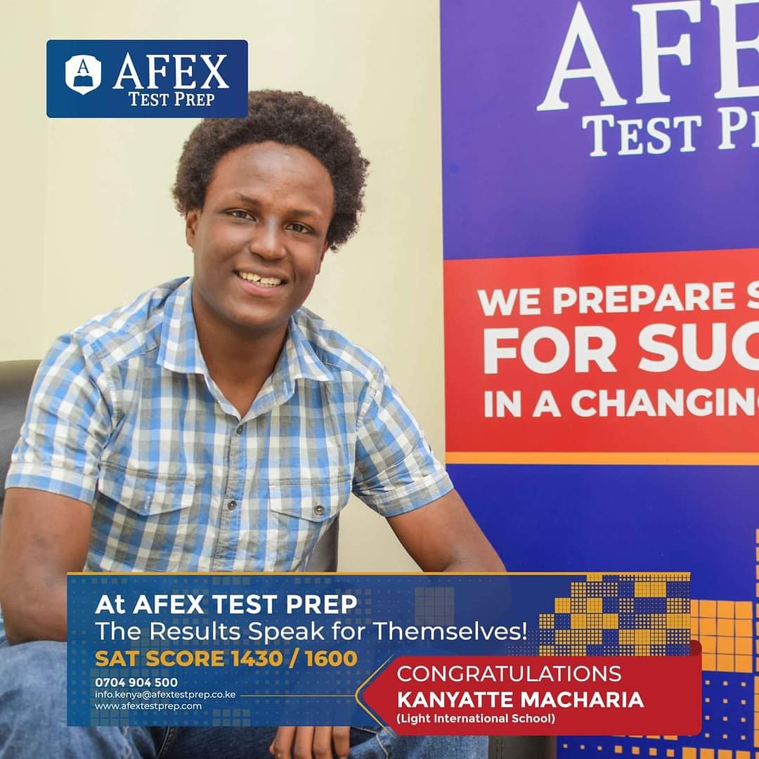 AfexKenya's tweet photo. Congratulations Kanyatte.
You worked hard for this. Bravo!
#afex #afextestprep #studyinusa #studyincanada #usa #canada #sat #gre #ssat #scholarship #collegesponsorship #financialfunding #studyabroad #satexams #satscores #sattutors #sattution #satschool https://t.co/Mc7w2ugoNo