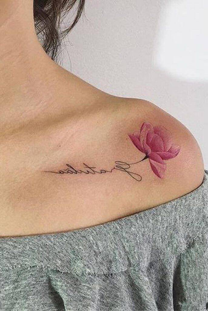 January Flower Tattoo Download - Color – VagaBlondie
