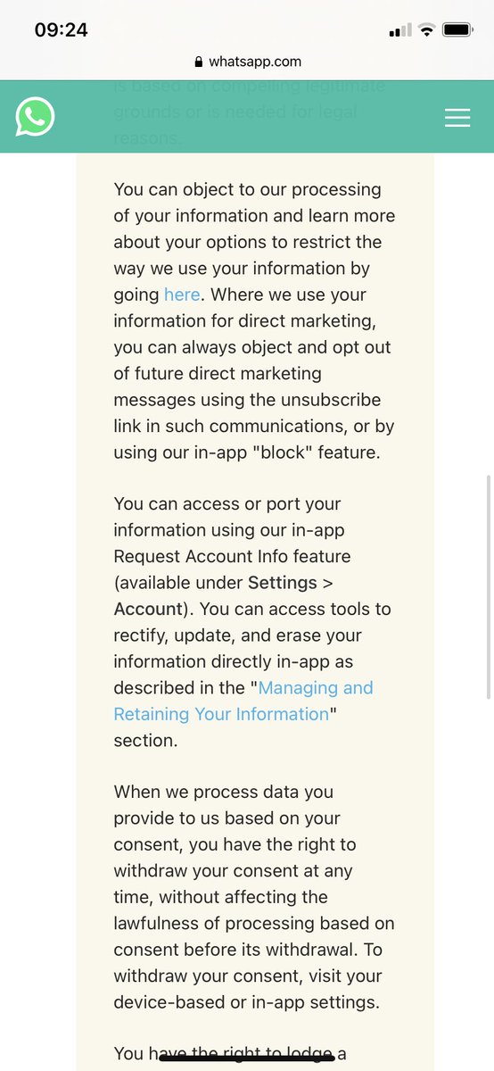 ZDevenish's tweet photo. Can #whatsapp explain how I can follow the link here to remove my cookies yet I do this and there is no option to unclick them (it brings you to the second photo provided) 🤔 #readthesmallprint #WhatsApp https://t.co/YhlEcJ4nlN