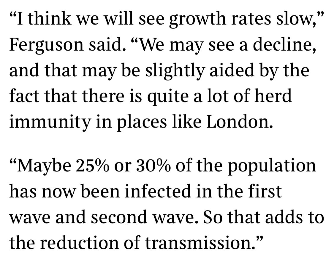 CBarronie's tweet image. Neil Ferguson talking about Herd Immunity is dangerous pseudoscience, this covidiot must not be allowed to share his dangerous conspiracy theories.
Please #FollowTheLatestScience not
#computermodels
thetimes.co.uk/article/neil-f…