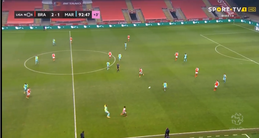 SPORTING BRAGA 2 MARITIMO 1
Partido que lo mas me llamo la atención fue ver las ausencias de sus grandes delanteros
Paullinho en casa y los visitantes R.Pinho
Los de casa van recuperando efectivos sobre todo en defensa
Lo visitantes novedad la dupla arriba de Tague_Tamuzo https://t.co/qOibyaLVVD