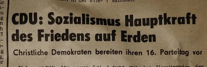 Genossen, unsere IM Erika hat in der #CDU endlich ein Machtwort gesprochen!