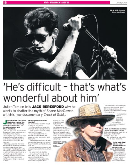 The man behind the new Shane MacGowan documentary tells all...