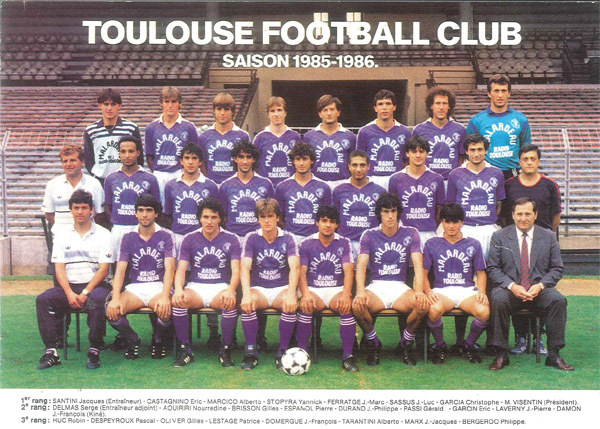 Ainsi, sous l’impulsion de son entraîneur Jacques Santini, le TFC décroche alors une place qualificative pour la Coupe UEFA, à la suite d’une quatrième position obtenue lors de la saison 1985/1986.