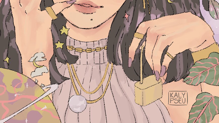 kalypseu's tweet photo. space plants ✨ 🌙 #artph #ArtistOnTwitter https://t.co/lx8NS9WA5a