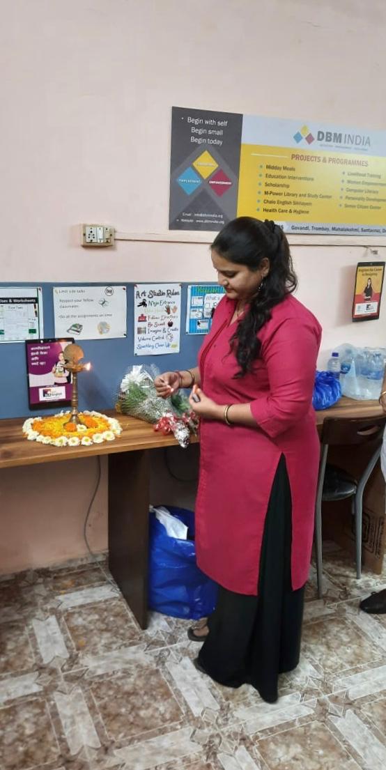DBMission's tweet photo. Our new Santacruz Vocational Training Centre.
Yesterday we inaugurated our new Vocational training centre at Santacruz. The centre was inaugurated by our team member Archana who has this year completed 10 years with us and was the first team member to join DBM Team. #dbmission https://t.co/SmouYY79dd