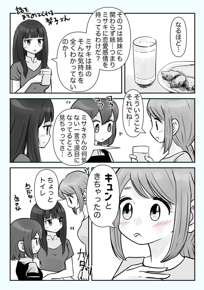 【創作百合】「ウチのバイト先の◯◯な人たち」6話

1話から4話まではこちらから読めますー
https://t.co/Im3PyskFBF

#百合
#百合漫画
#GL 