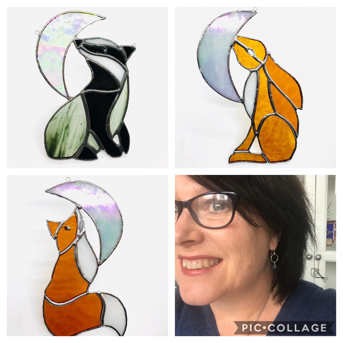 Hi, I’m Sue and I make stained glass suncatchers. Here are some of my latest on <a href="/BritishCrafting/">BritishCraftHouse</a> ! #UKGiftHour #shopindie #shopsmall #tbch #supportsmallbusiness