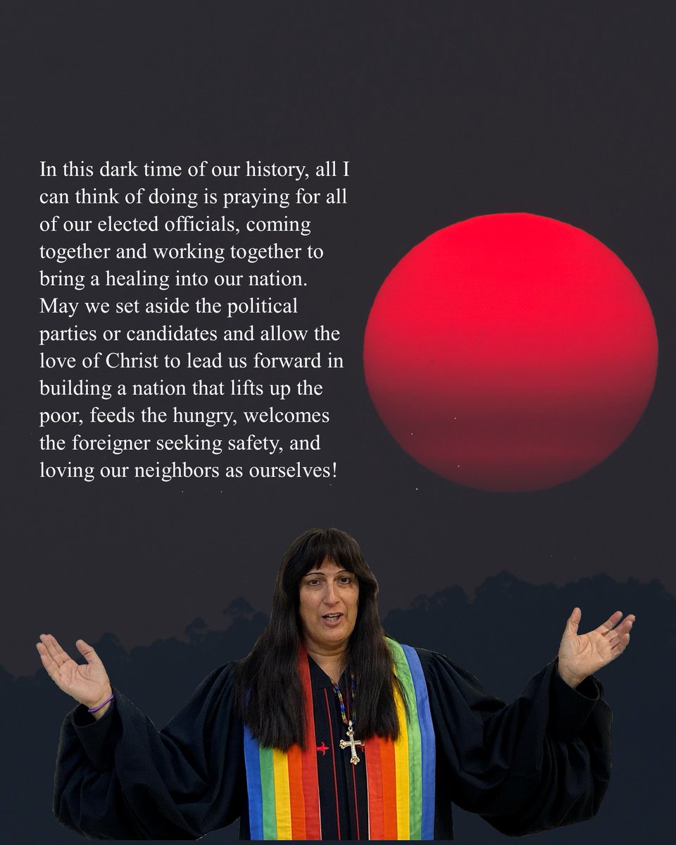 lvjamie's tweet photo. #affirminggodspeopleucc 
#revjamieleespragueballou 
#unitedchurchofchrist 
#intimesofdarkness 
#InGodITrust https://t.co/sUTfZ9Kk3g
