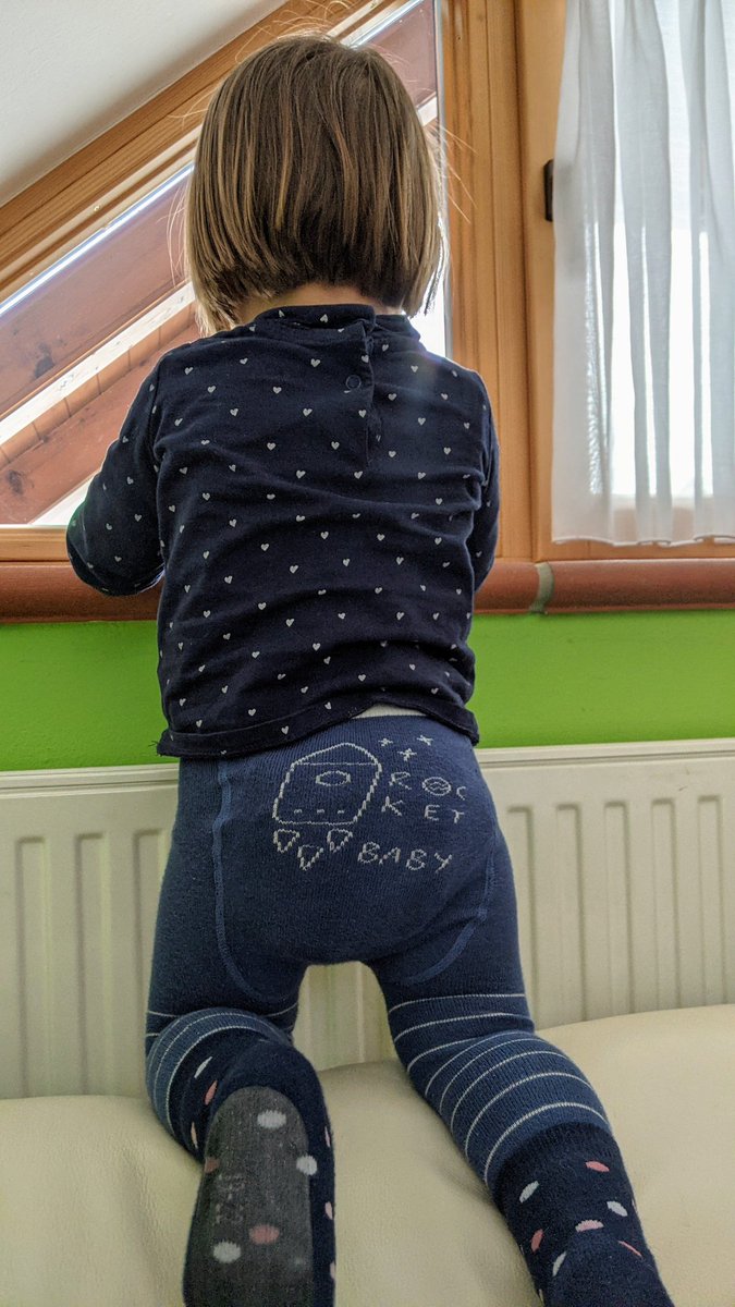 CarFreiTag's tweet photo. Bei dieser Strumpfhose muss ich a bissl an @SpaceX denken. #RocketBaby https://t.co/ijNcMvm9EP